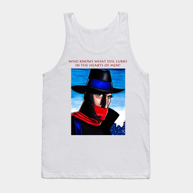 The Shadow Tank Top by sapanaentertainment